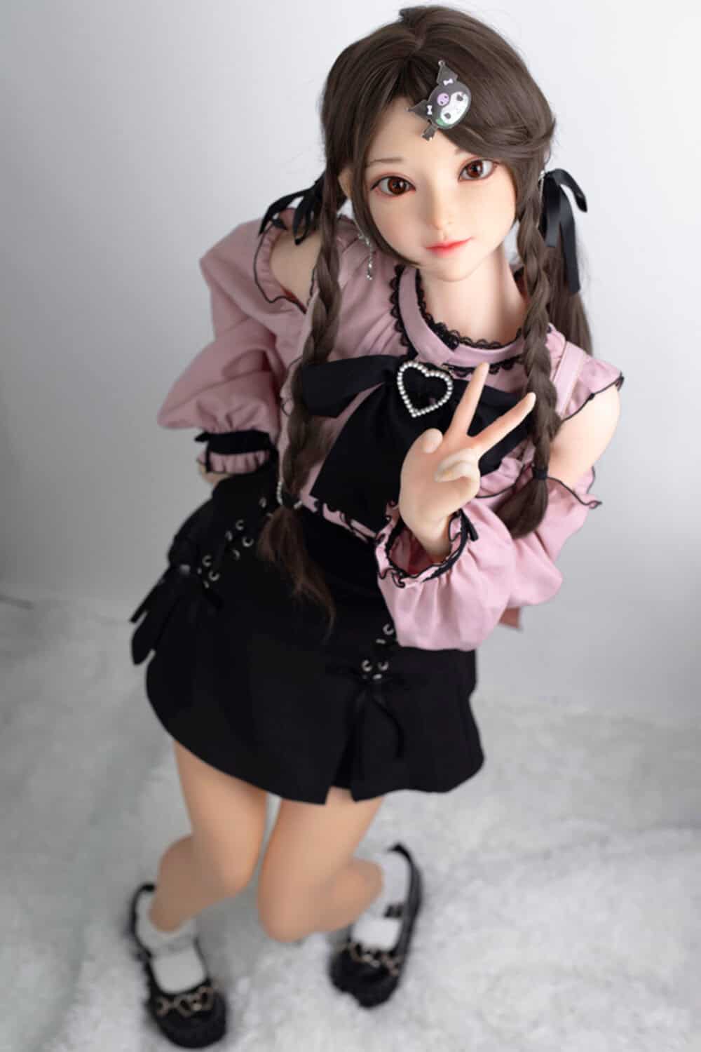 148cm/4ft10 B-cup Silicone Head Sex Doll – Ali - Image 10