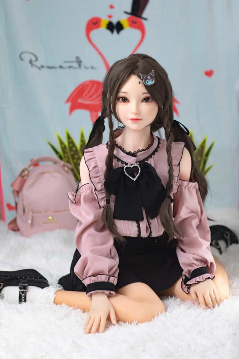 148cm/4ft10 B-cup Silicone Head Sex Doll – Ali - Image 12