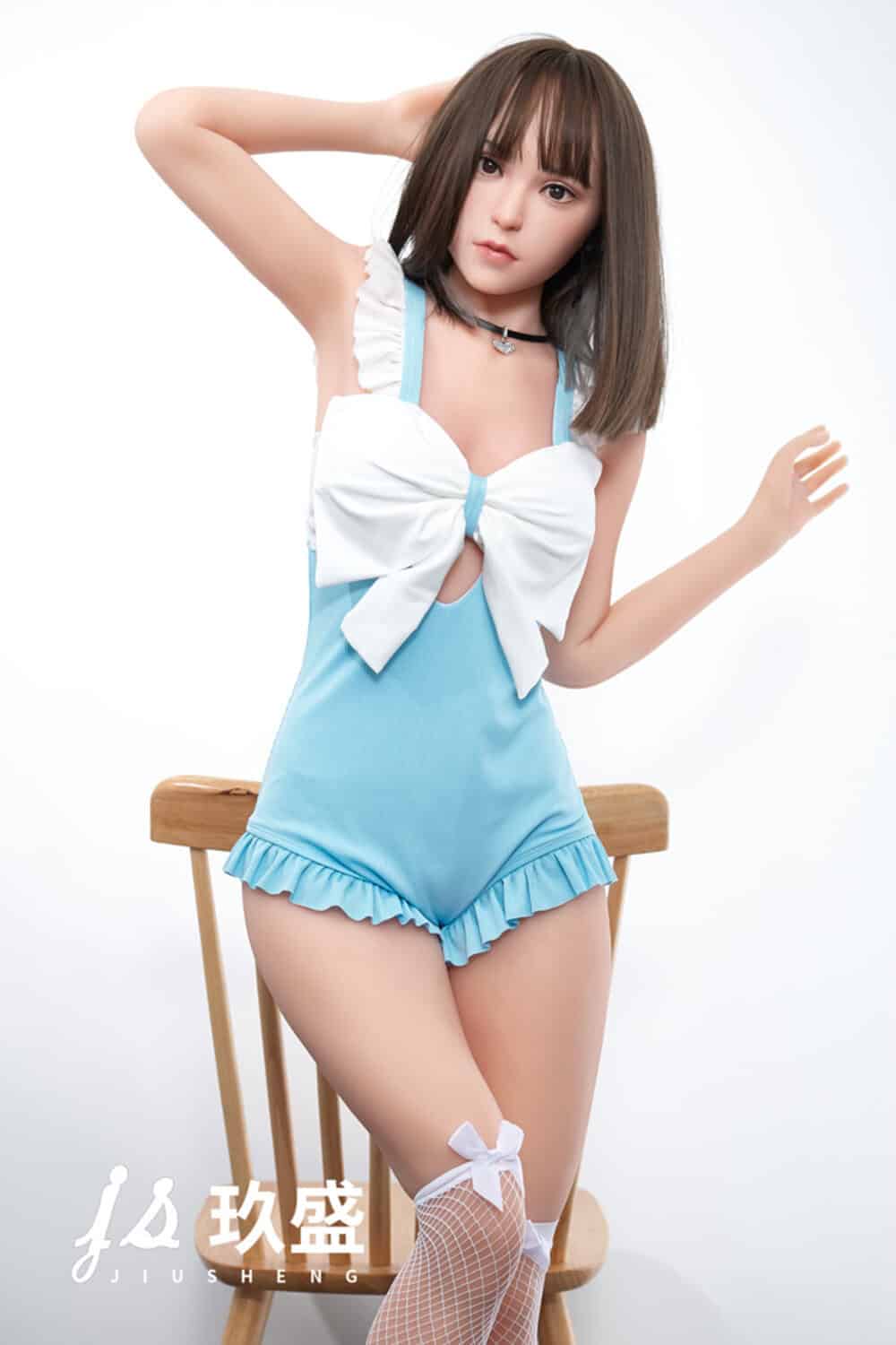 148cm/4ft10 B-cup Silicone Head Sex Doll – Shino - Image 12