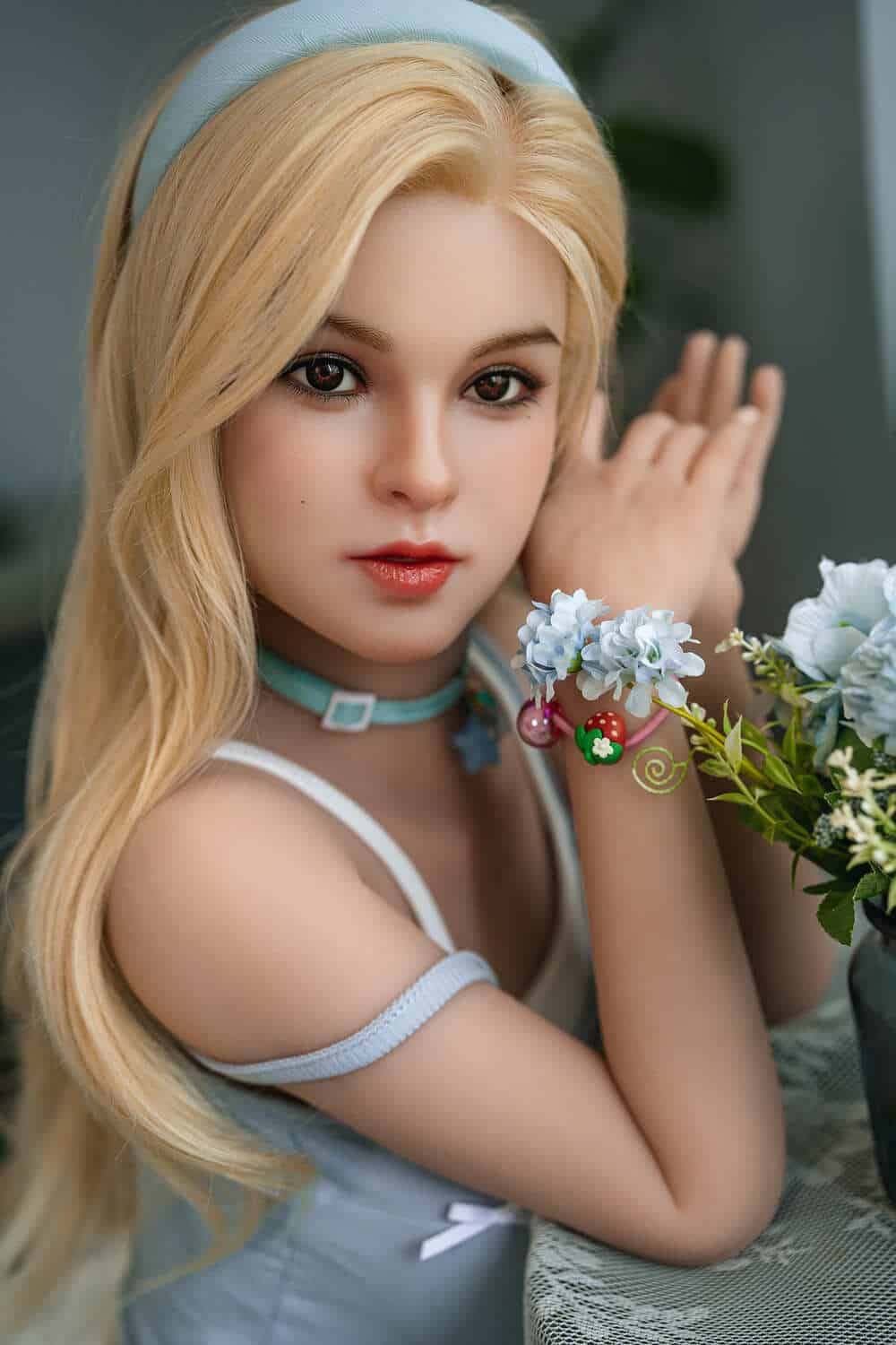 148cm/4ft10 C-cup Silicone Head Sex Doll – Vornica - Image 12