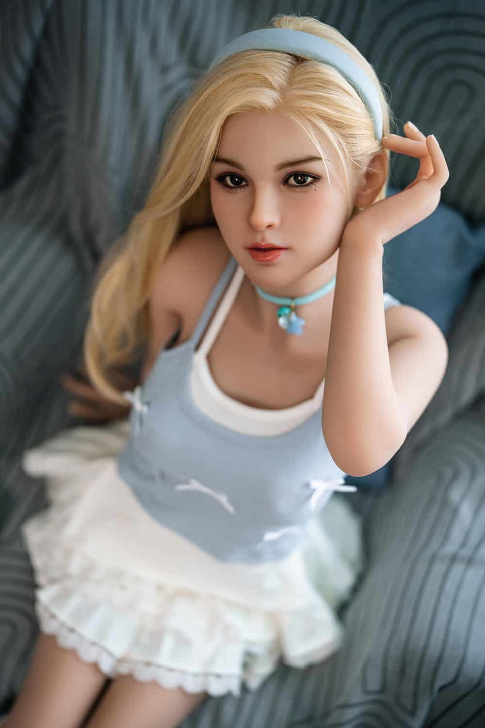 148cm/4ft10 C-cup Silicone Head Sex Doll – Vornica - Image 9