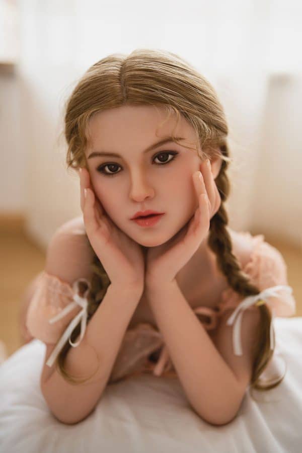 148cm/4ft10 C-cup Silicone Head Sex Doll – Xieoca - Image 13