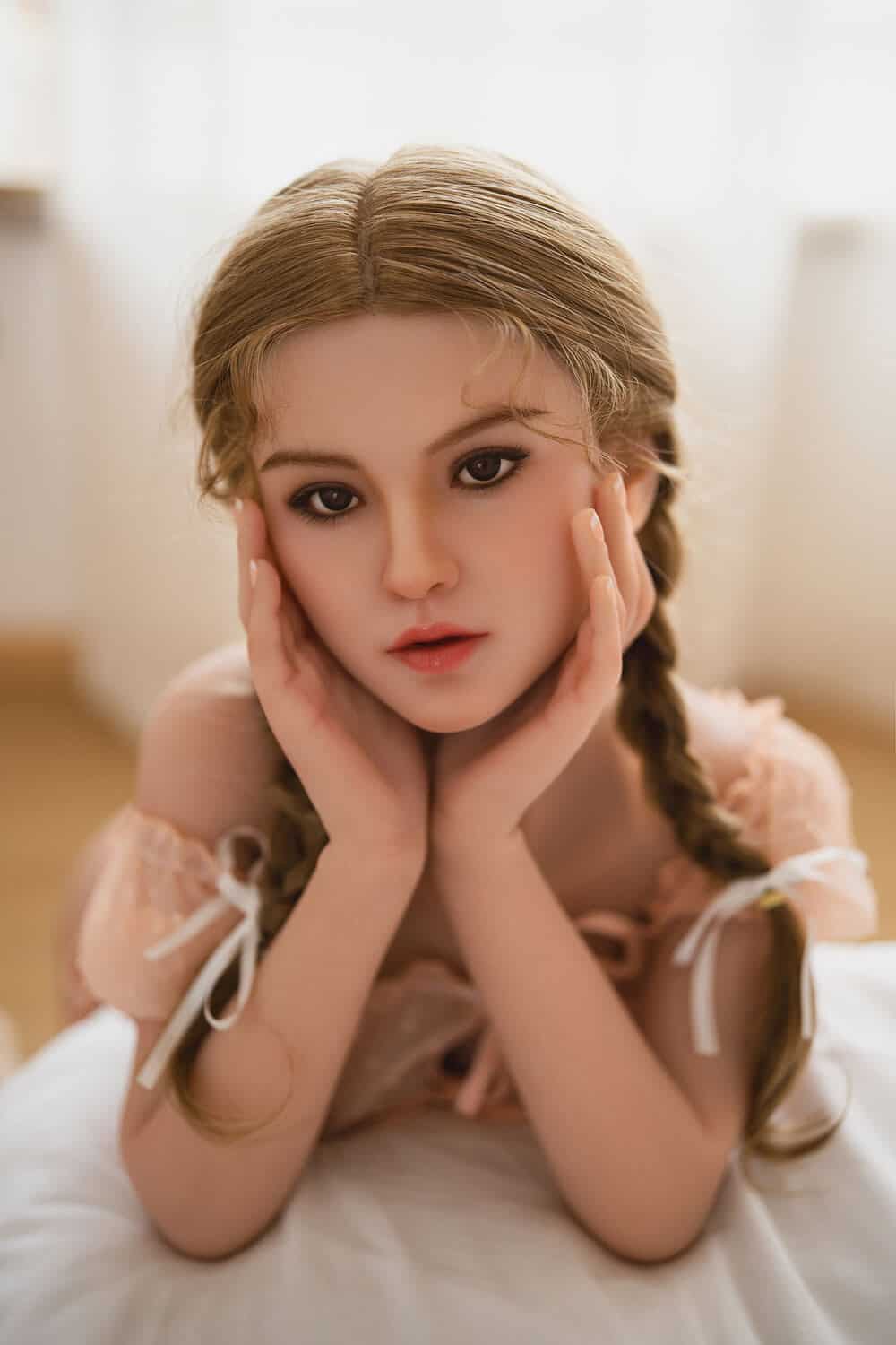 148cm/4ft10 C-cup Silicone Head Sex Doll – Xieoca - Image 13