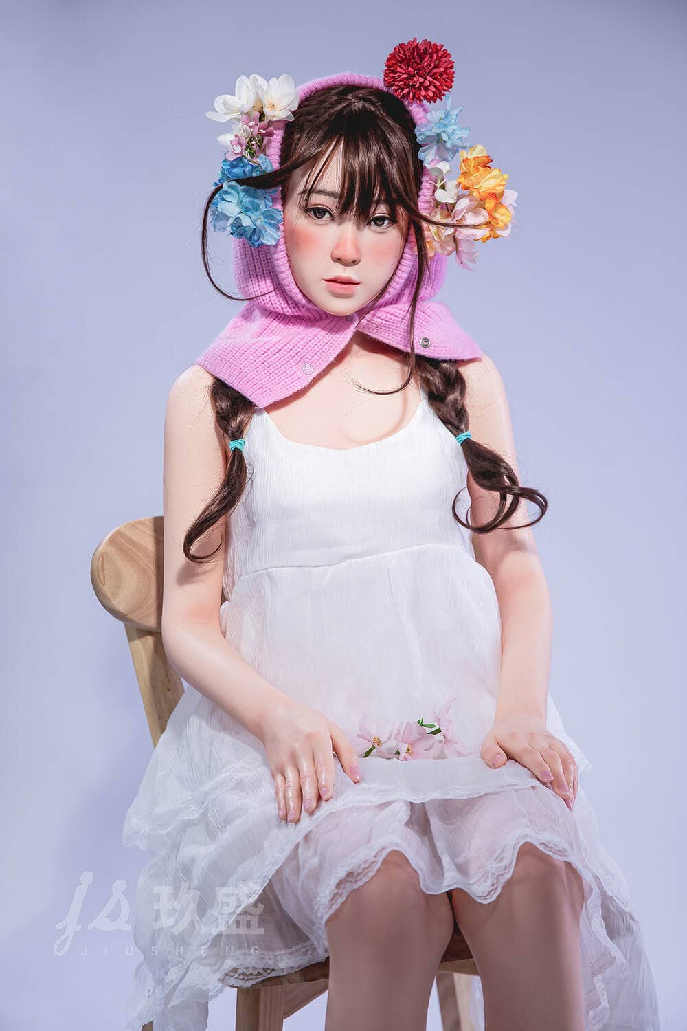 150cm/4ft11 B-cup Silicone Sex Doll – Enya - Image 8