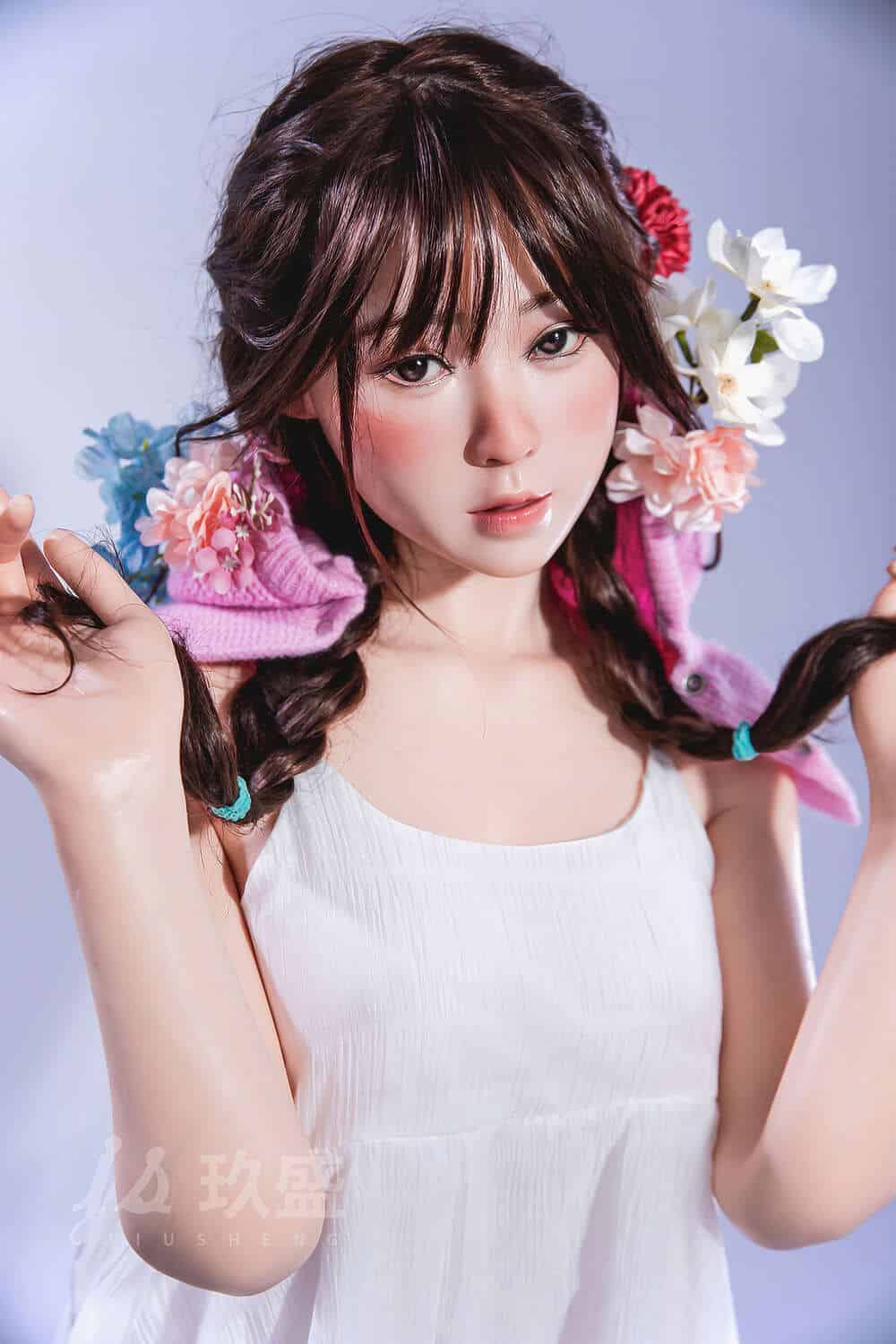 150cm/4ft11 B-cup Silicone Sex Doll – Enya - Image 12