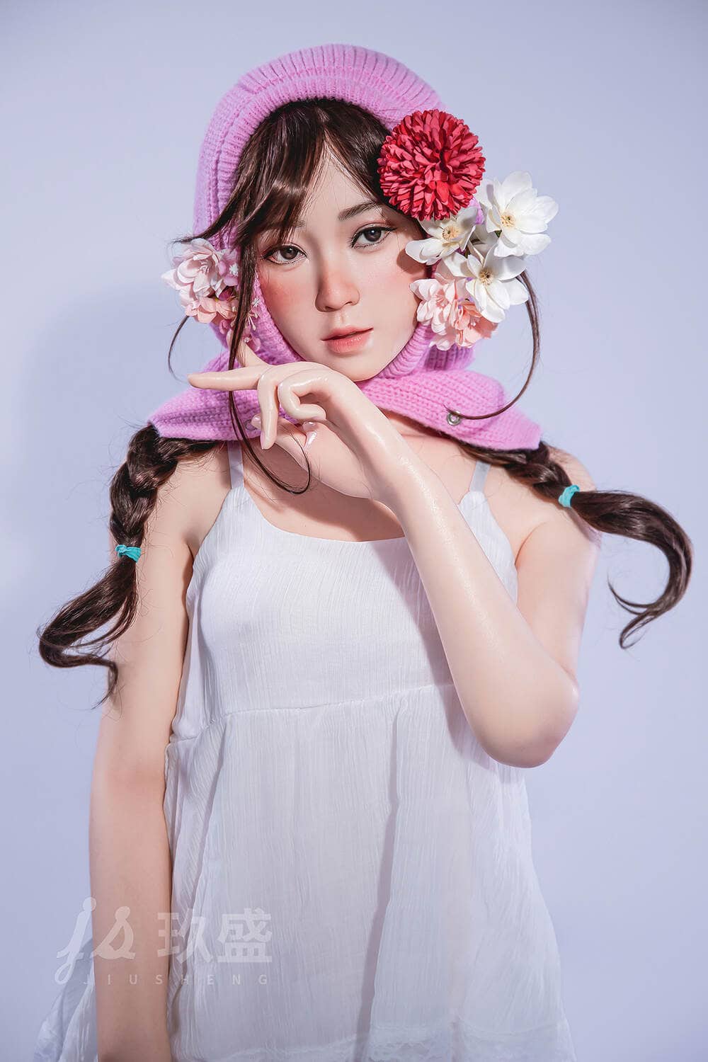 150cm/4ft11 B-cup Silicone Sex Doll – Enya - Image 9