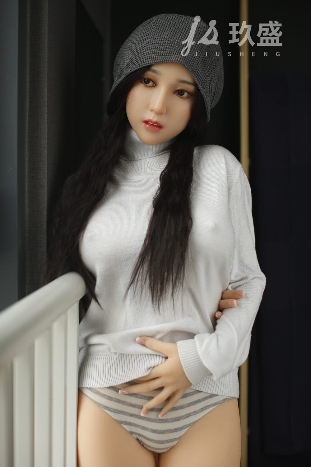 150cm/4ft11 D-cup Silicone Head Sex Doll – Lily - Image 7
