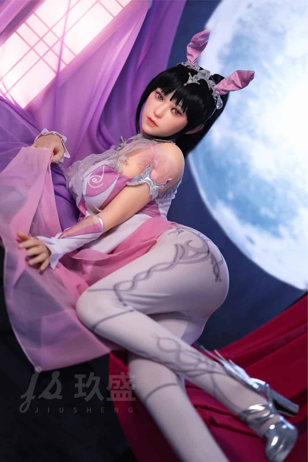 150cm/4ft11 D-cup Silicone Head Sex Doll – Shino - Image 11