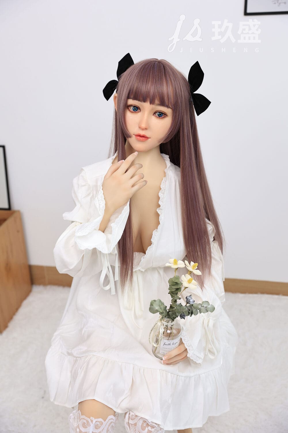 150cm/4ft11 D-cup Silicone Head Sex Doll – Shirley - Image 4