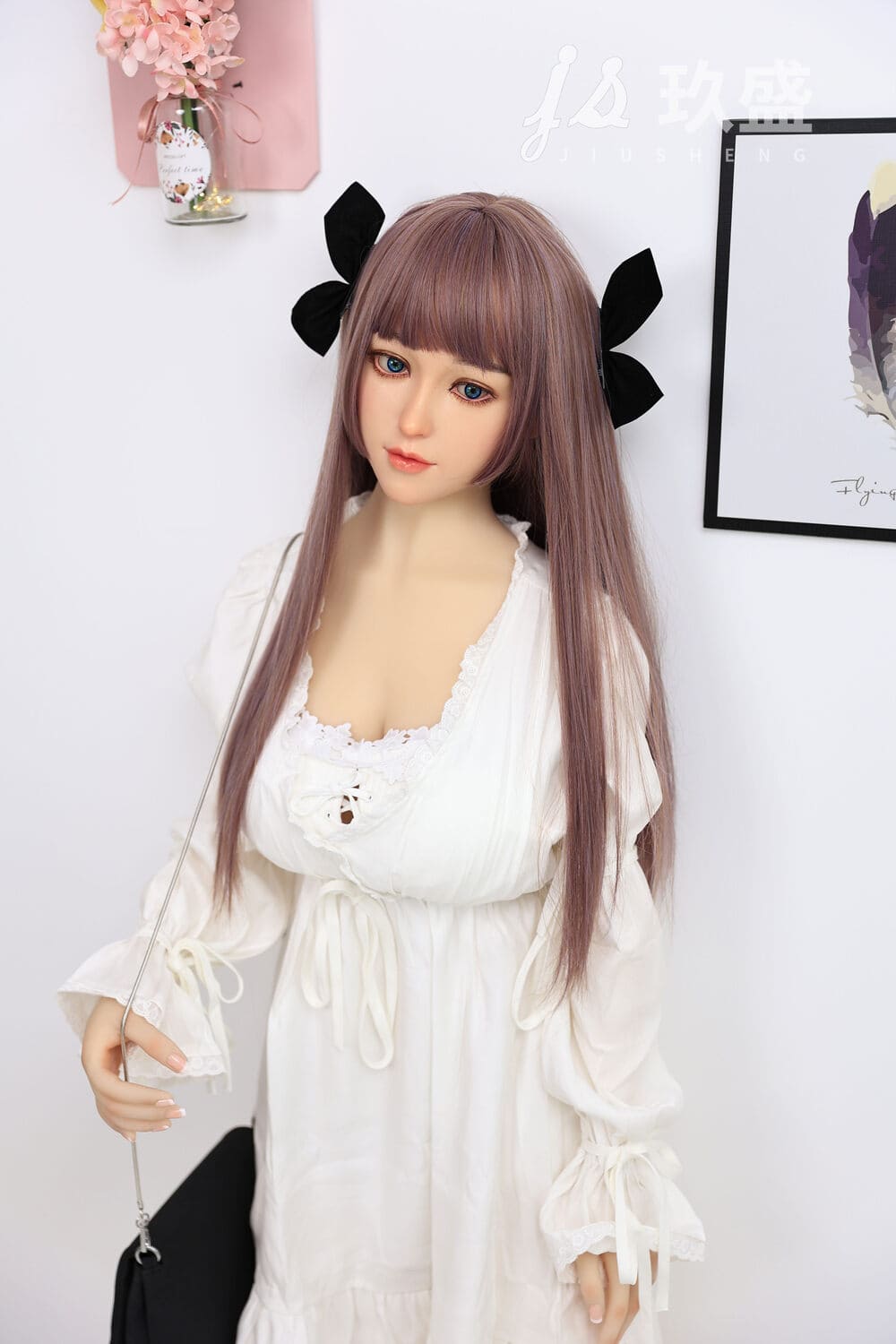 150cm/4ft11 D-cup Silicone Head Sex Doll – Shirley - Image 6