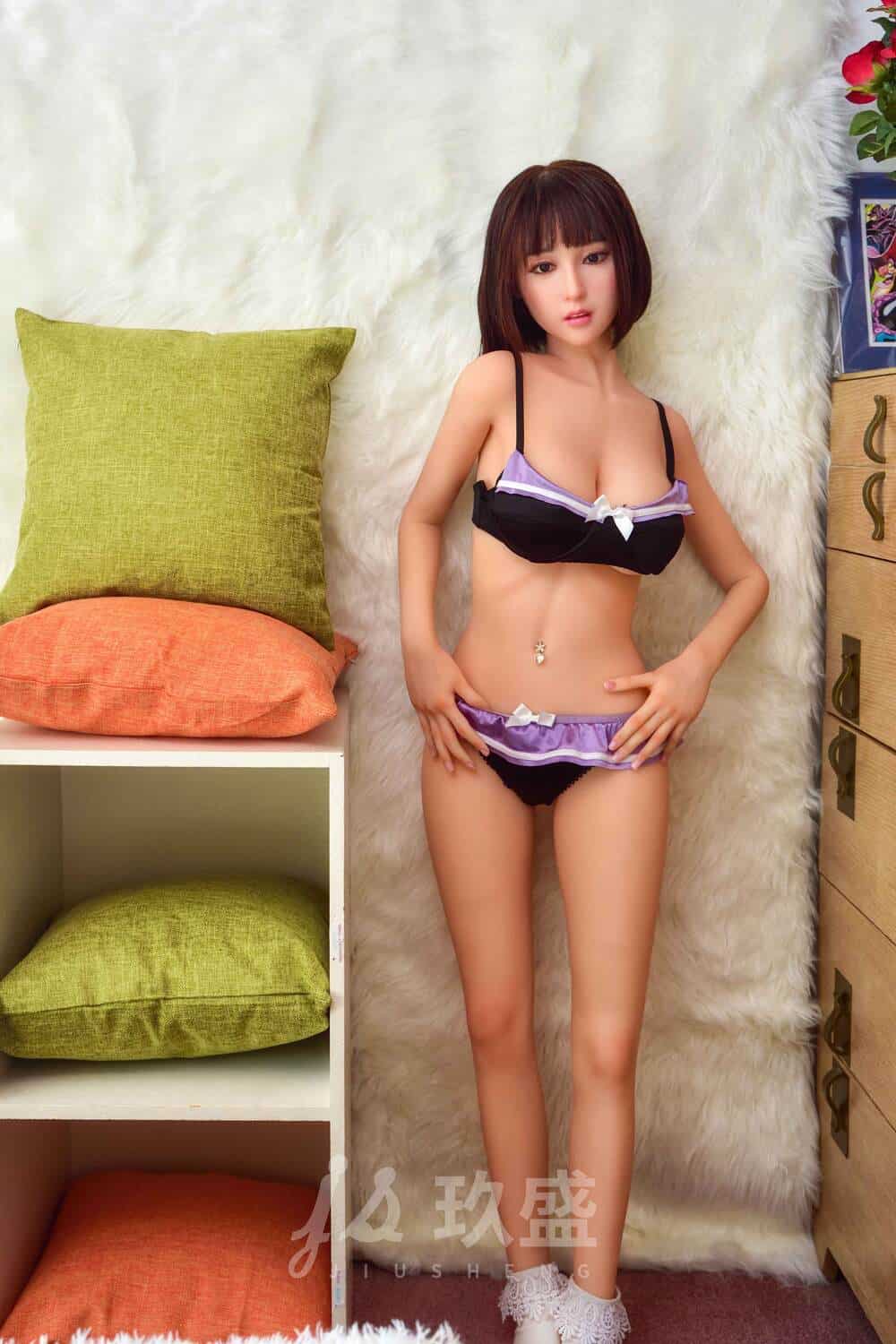 150cm/4ft11 D-cup Silicone Head Sex Doll – Lily - Image 10