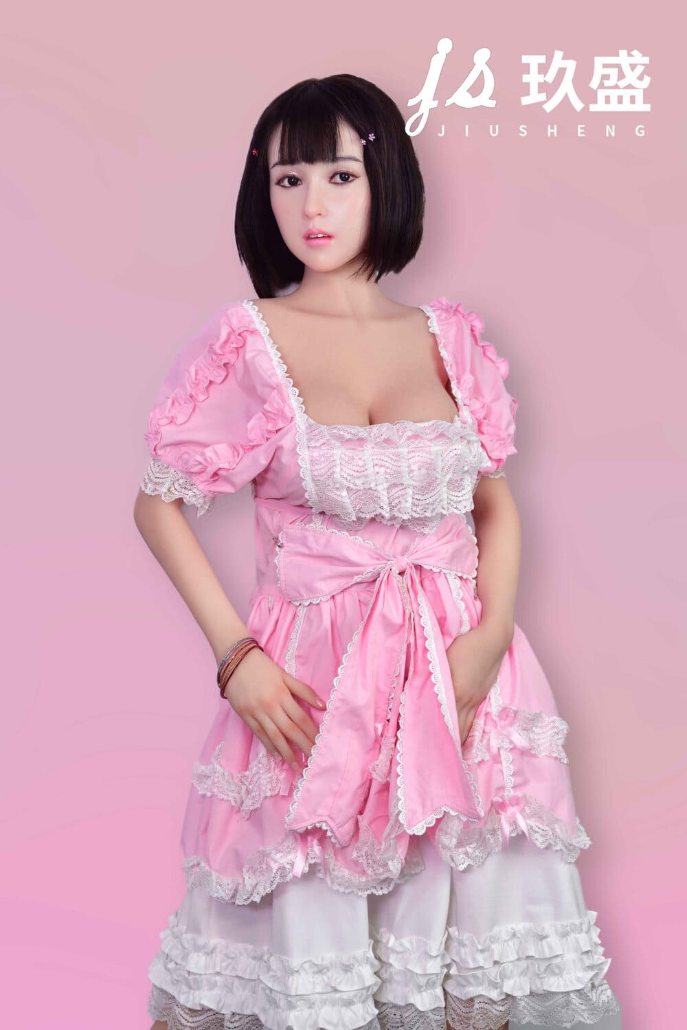 150cm/4ft11 D-cup Silicone Head Sex Doll – Lily - Image 16