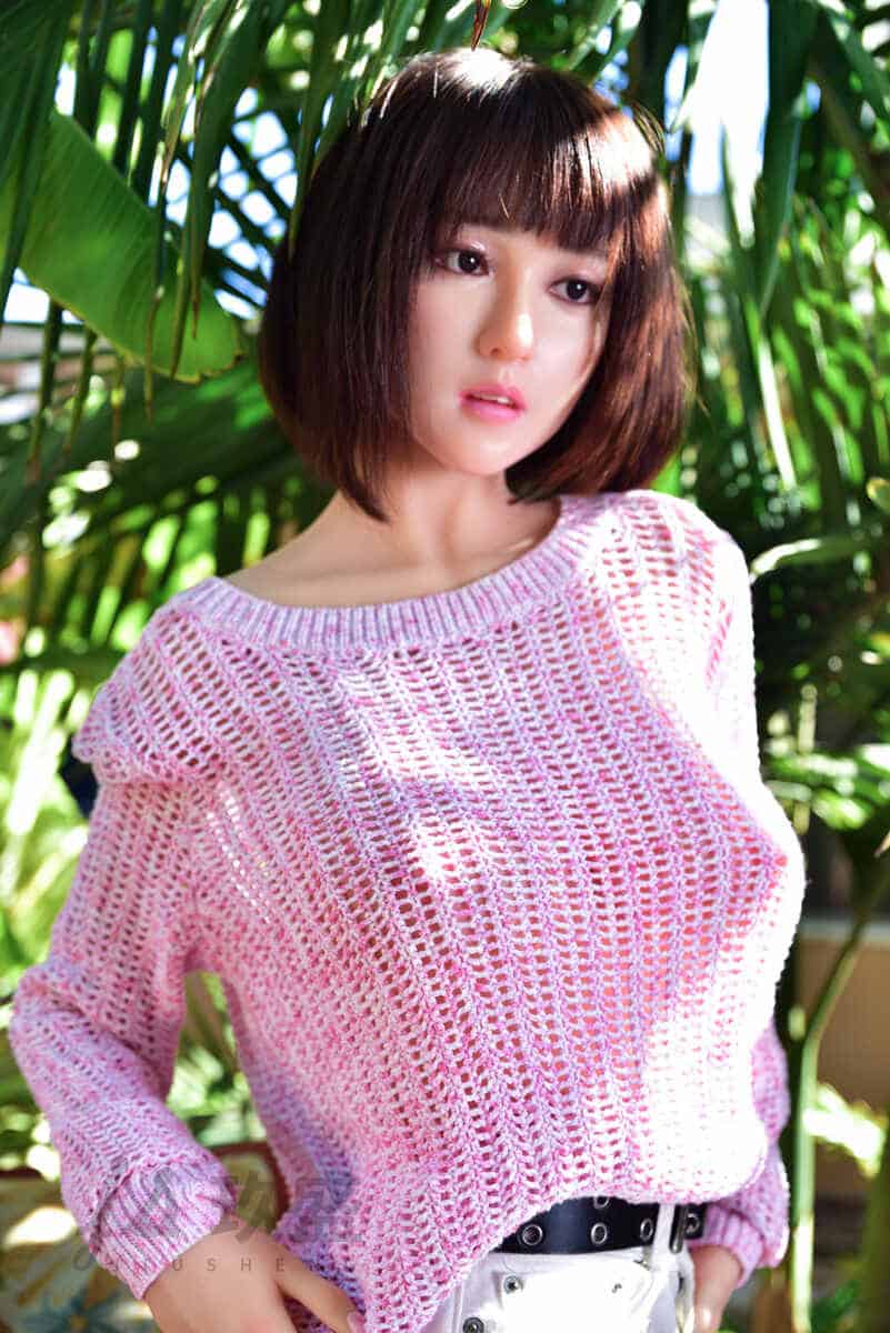 150cm/4ft11 D-cup Silicone Head Sex Doll – Lily - Image 3