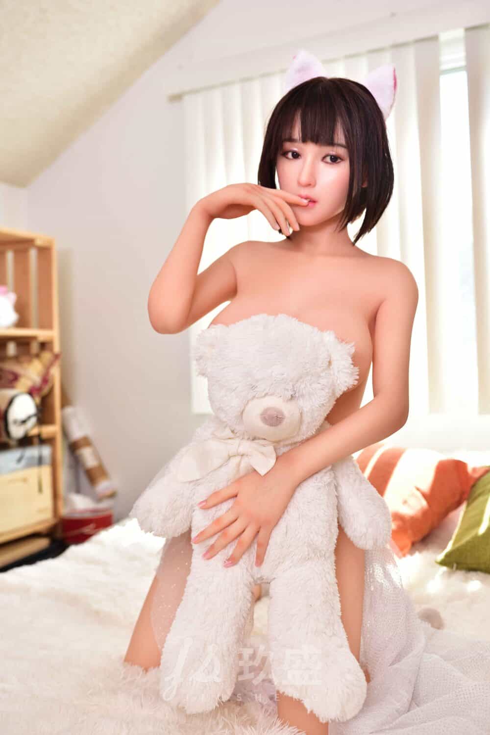 150cm/4ft11 D-cup Silicone Head Sex Doll – Lily - Image 16