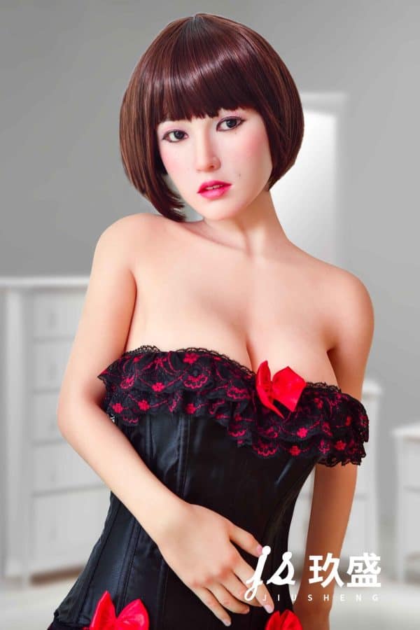 150cm/4ft11 D-cup Silicone Head Sex Doll – Nicole