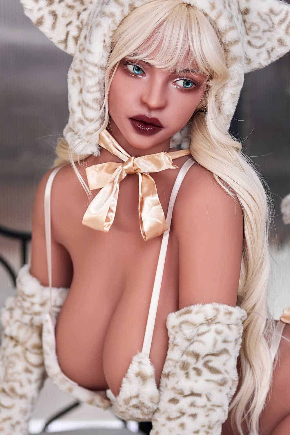 152cm/4ft12 F-cup Silicone Head Sex Doll – Umut - Image 12