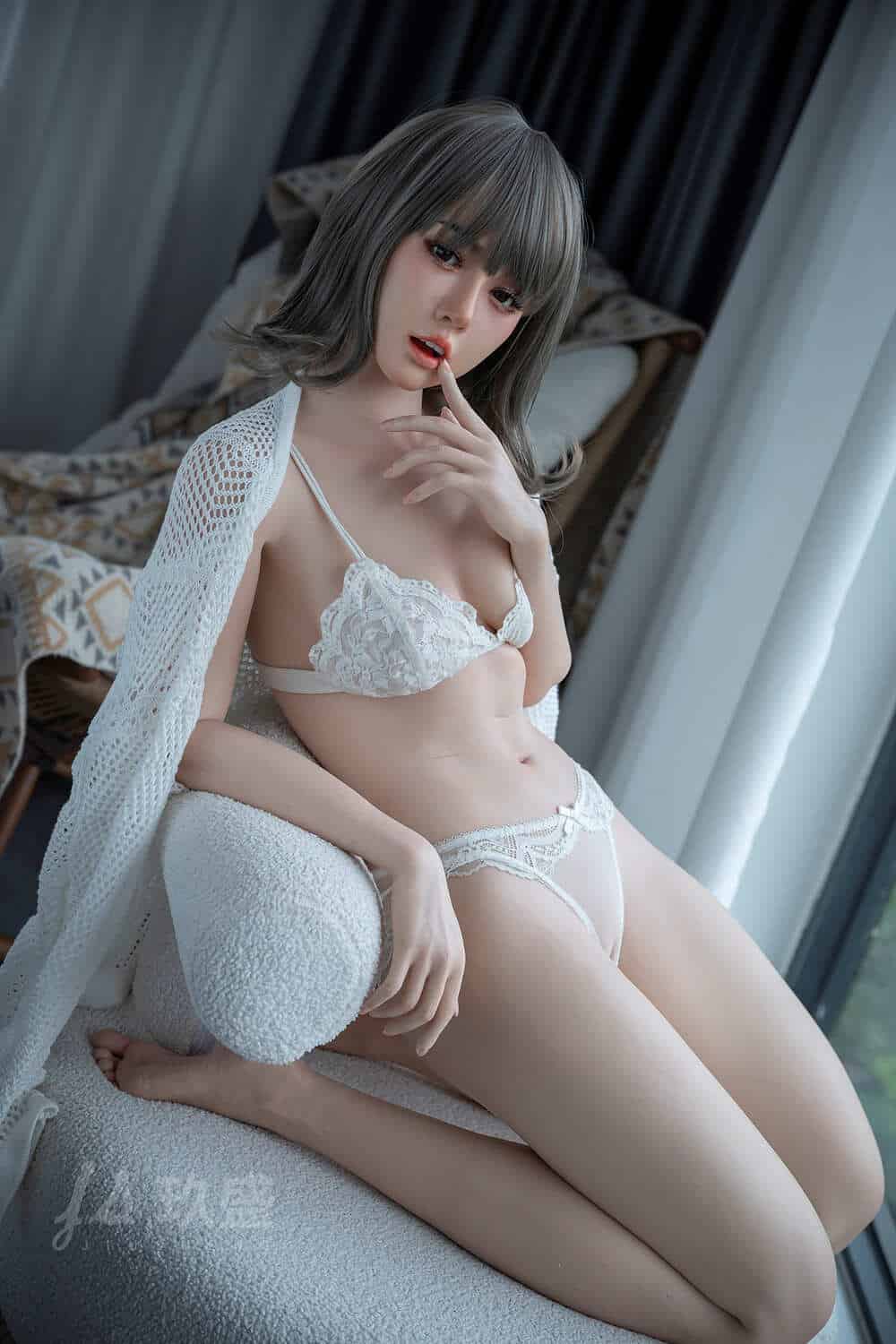 156cm/5ft1 B-cup Silicone Sex Doll – Coco (Ultra-Light Version) - Image 9