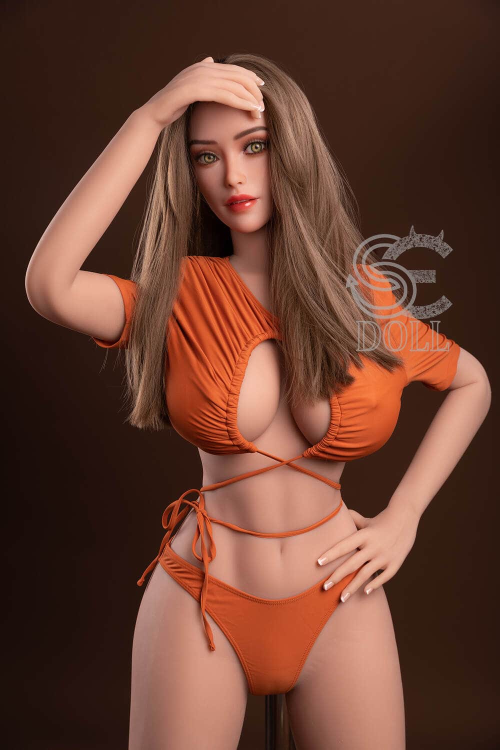 157cm/5ft1 H-cup TPE Sex Doll – Bernice - Image 19