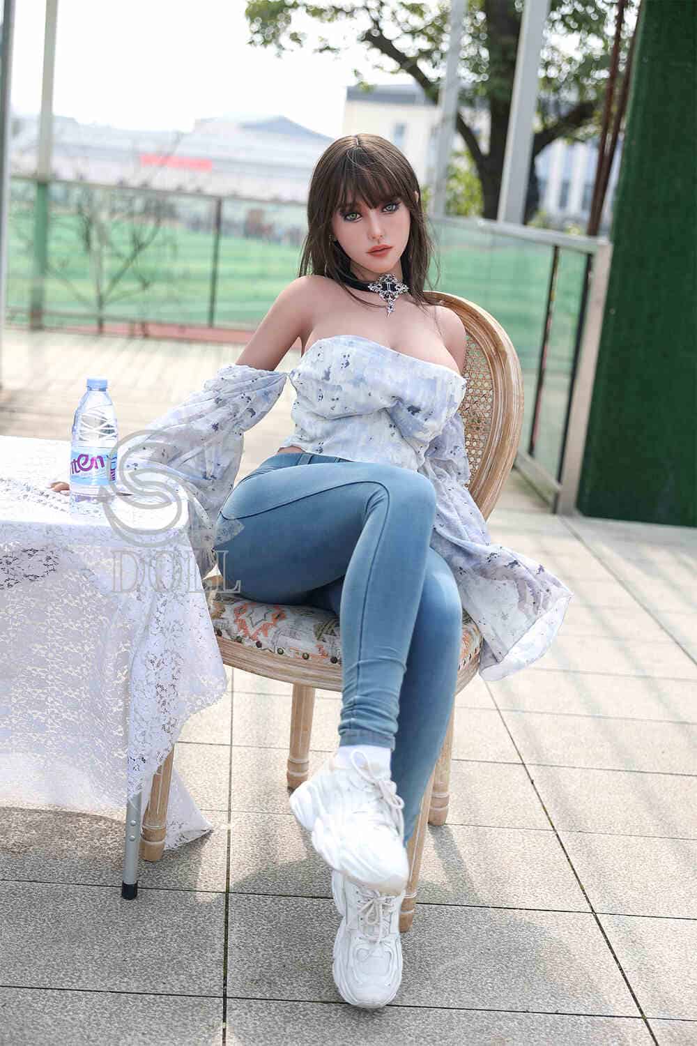 157cm/5ft2 H-cup TPE Sex Doll – Queena.E - Image 13