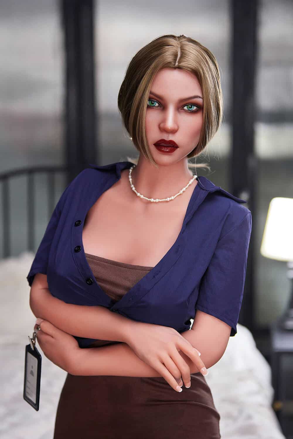 158cm/5ft2 C-cup Silicone Head Sex Doll – Uschi - Image 12