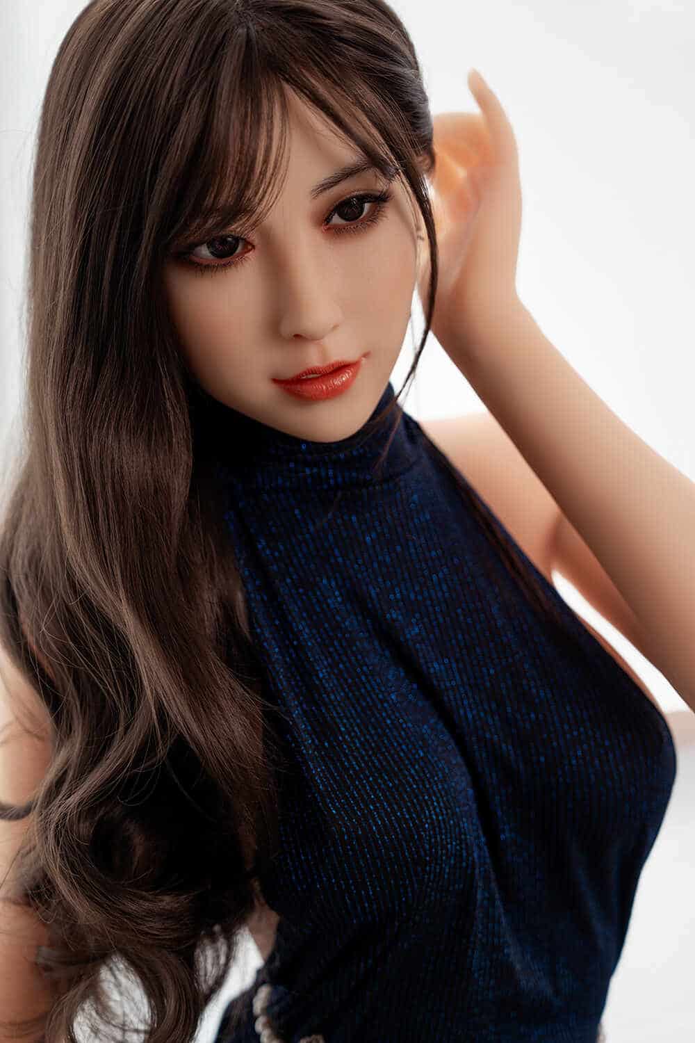 158cm/5ft2 D-cup Silicone Head Sex Doll – Halora - Image 5
