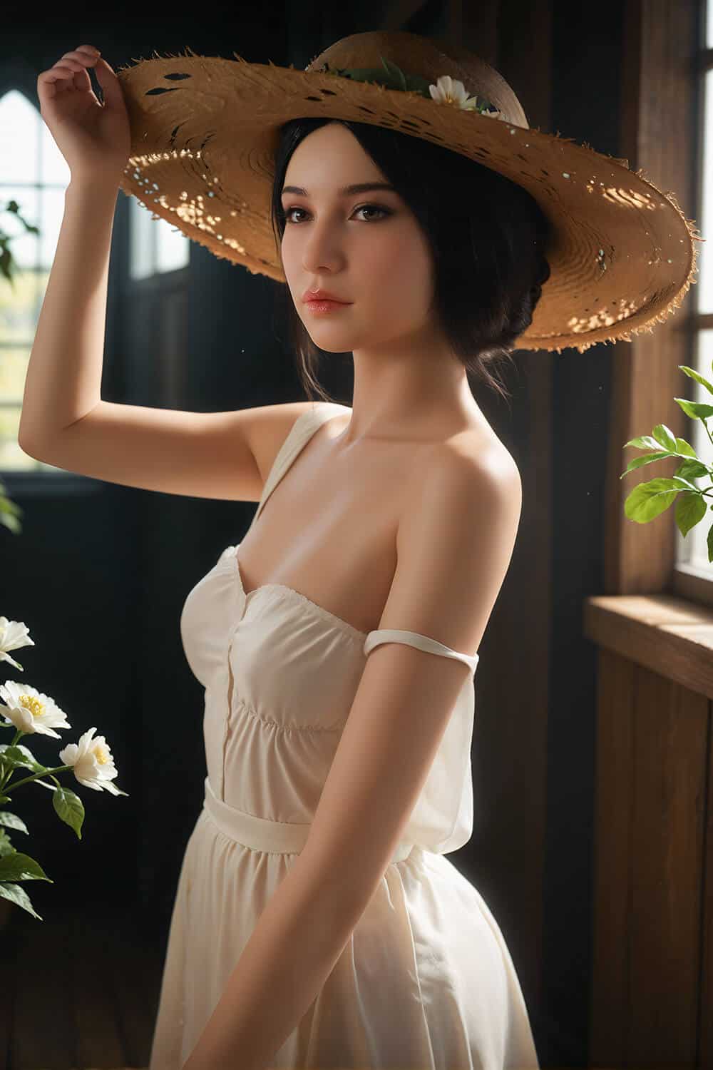 158cm/5ft2 D-cup Silicone Head Sex Doll – Kalie.A - Image 7