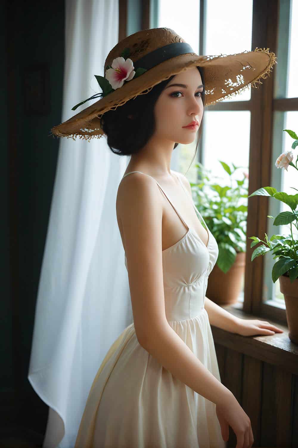 158cm/5ft2 D-cup Silicone Head Sex Doll – Kalie.A - Image 9