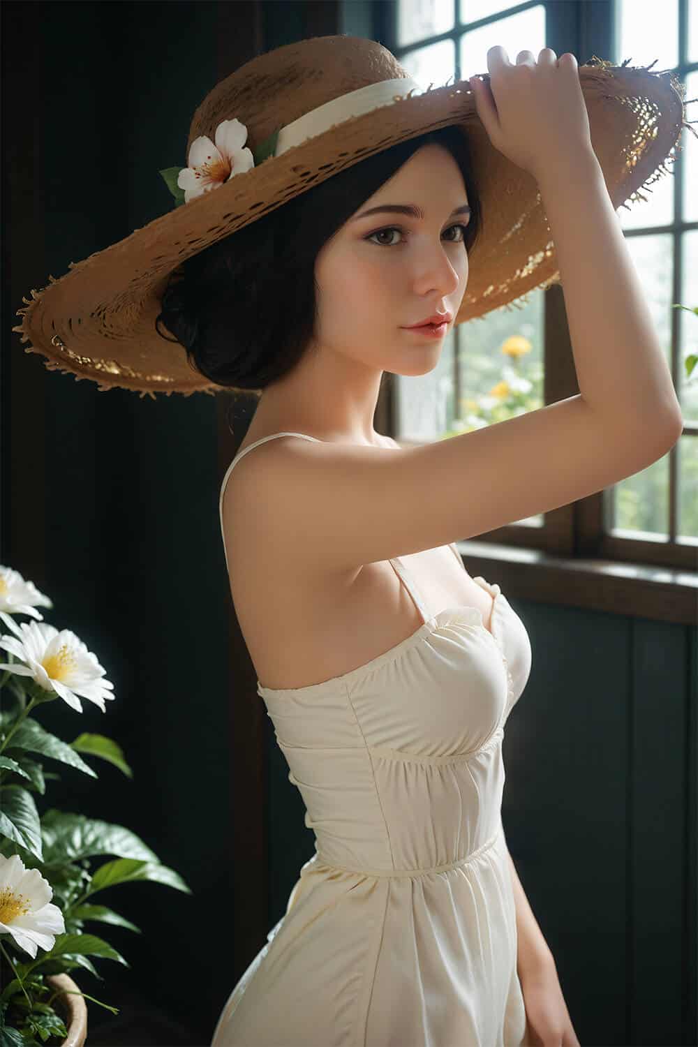 158cm/5ft2 D-cup Silicone Head Sex Doll – Kalie.A - Image 5