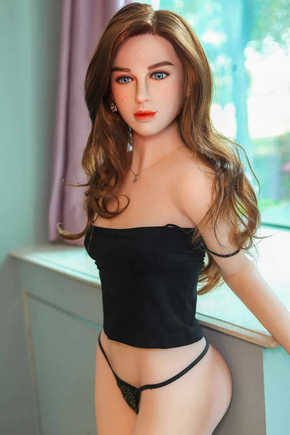 159cm/5ft3 A-cup TPE Sex Doll – Hedwig - Image 11