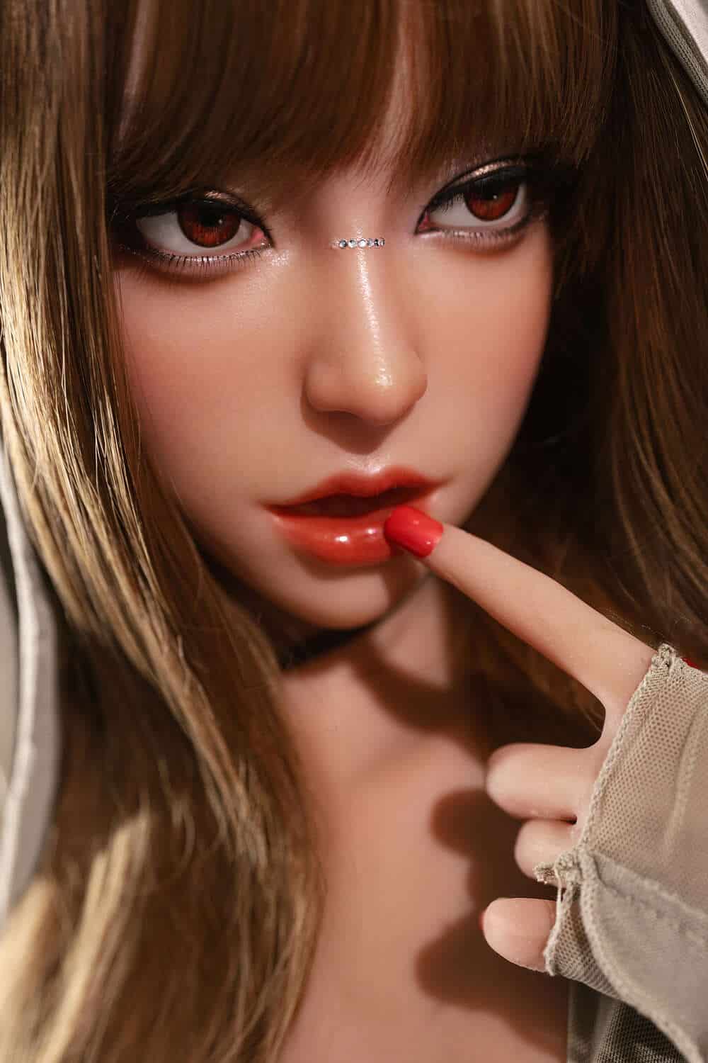 160cm/5ft3 A-cup Silicone Head Sex Doll – Clara Anne - Image 7