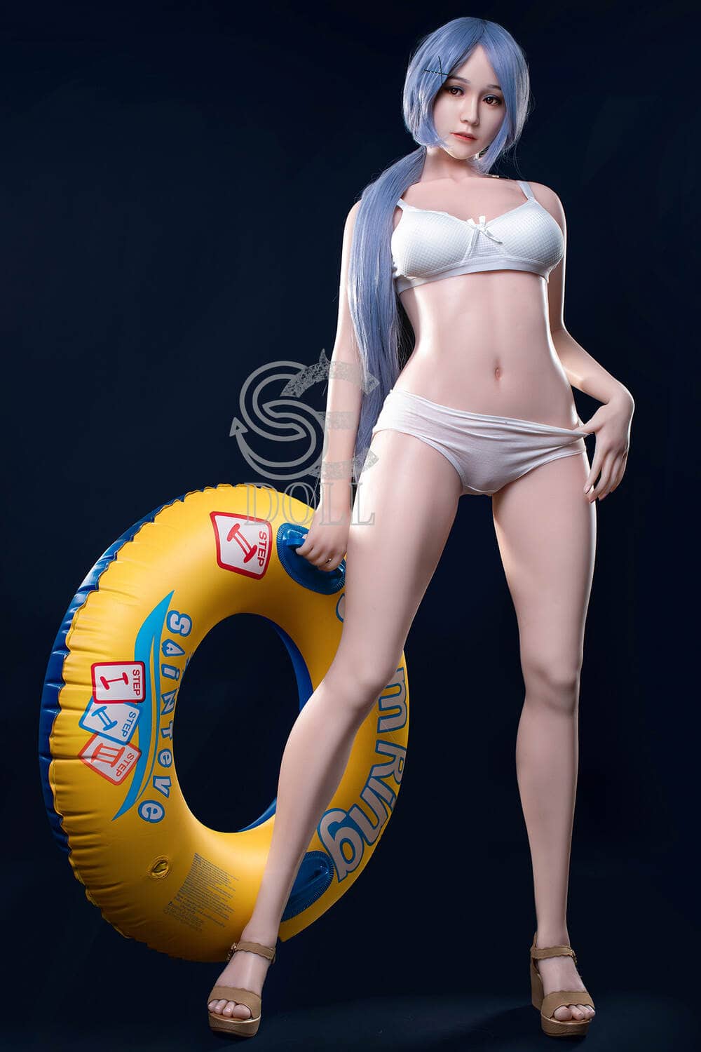 160cm/5ft3 C-cup Silicone Sex Doll – Ninon - Image 12