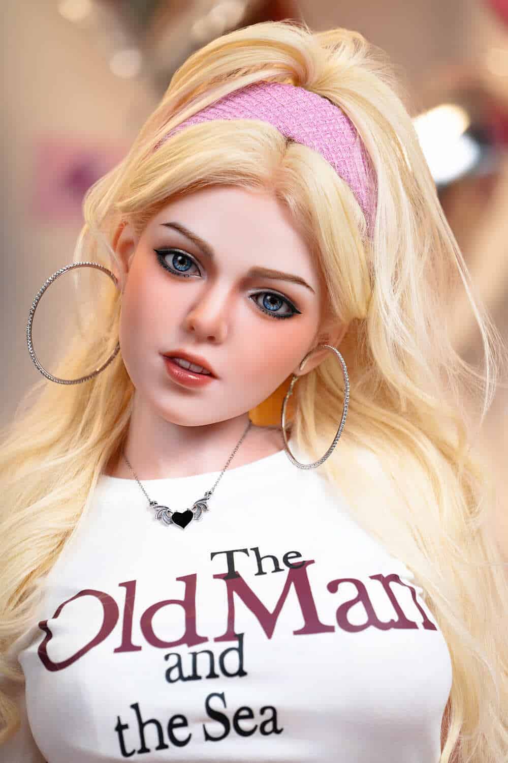 160cm/5ft3 D-cup Silicone Head Sex Doll – Fula - Image 13
