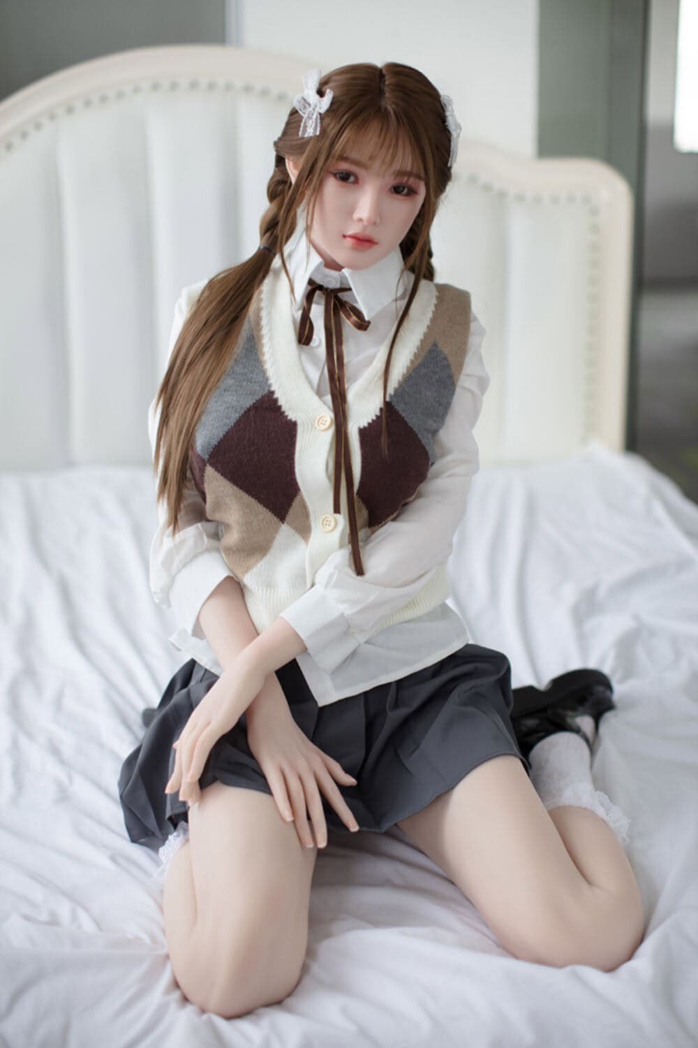 160cm/5ft3 D-cup Silicone Head Sex Doll – Mei - Image 10