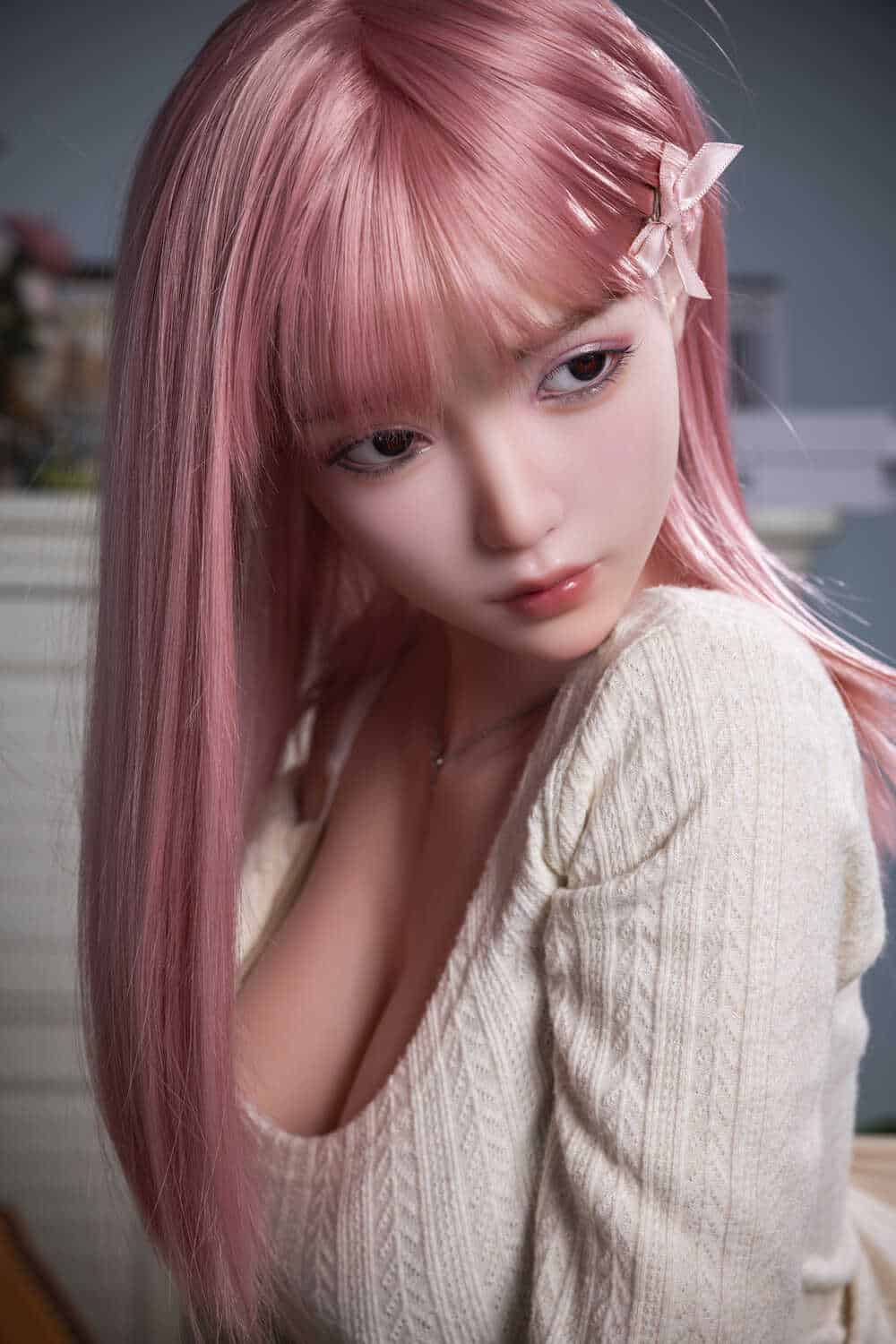 160cm/5ft3 D-cup Silicone Head Sex Doll – Shirki - Image 7