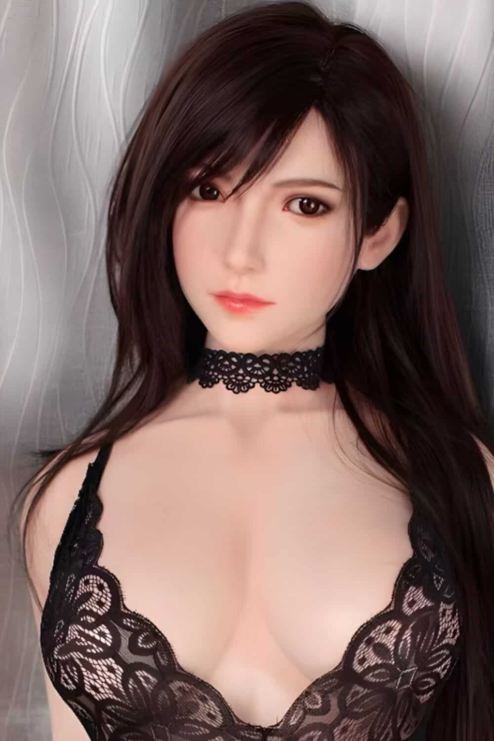 160cm/5ft3 D-cup Silicone Head Sex Doll – Tifa - Image 2