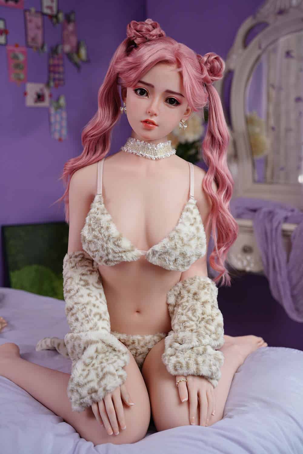 160cm/5ft3 D-cup Silicone Head Sex Doll – Xlan - Image 7