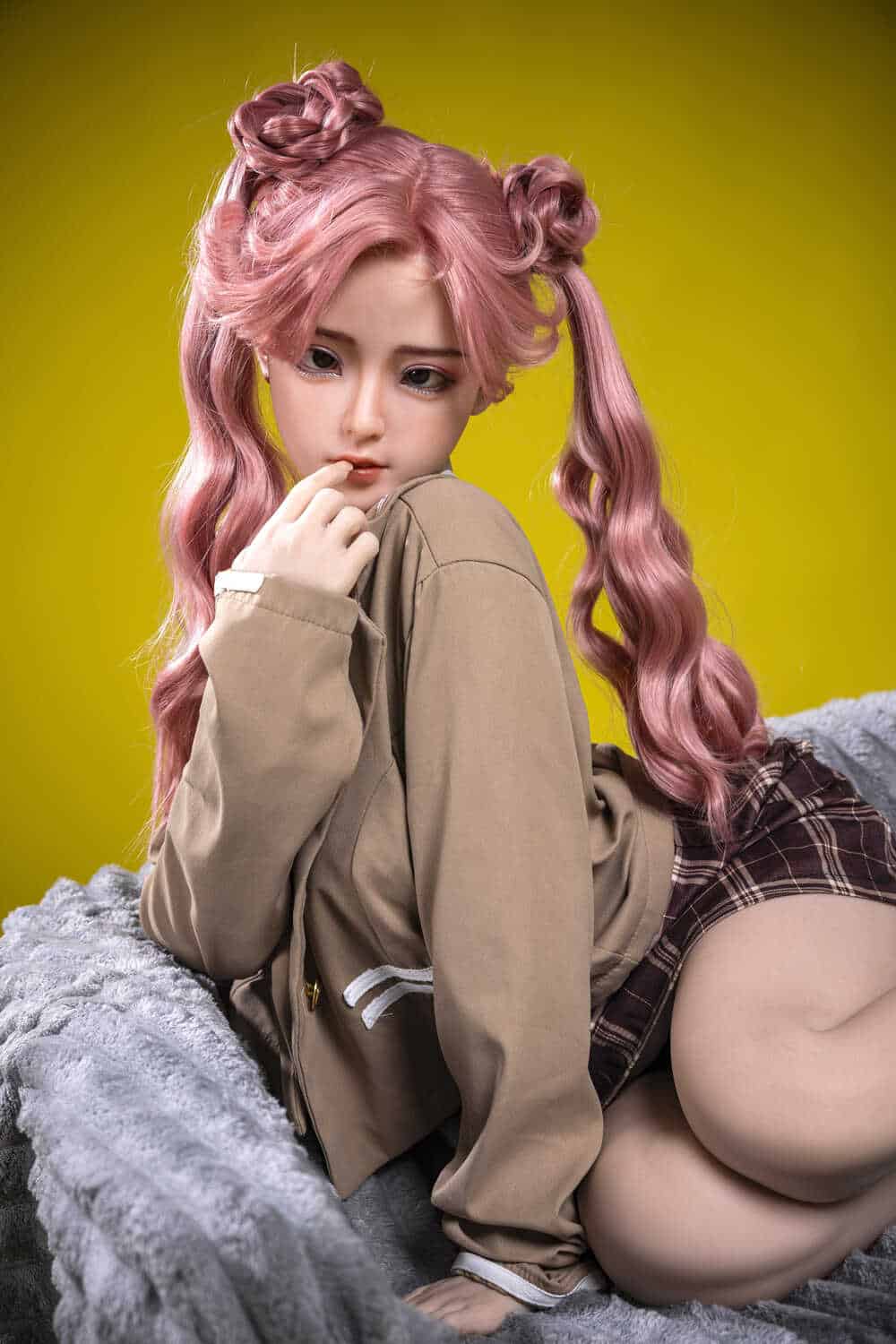 160cm/5ft3 D-cup Silicone Head Sex Doll – Xlan - Image 11