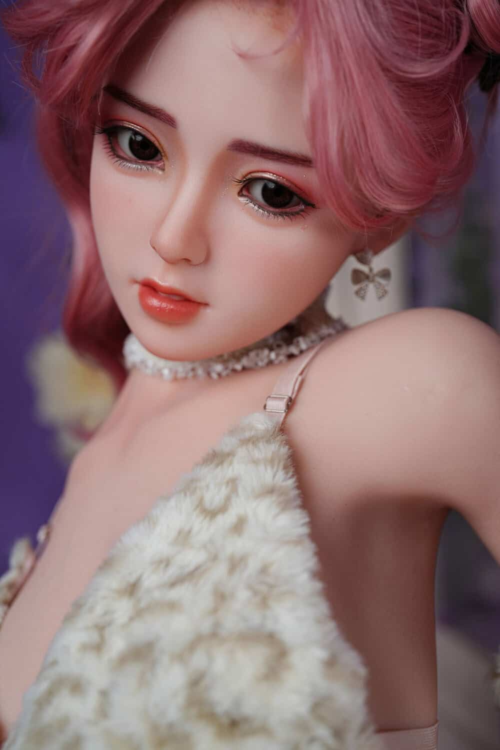 160cm/5ft3 D-cup Silicone Head Sex Doll – Xlan - Image 3