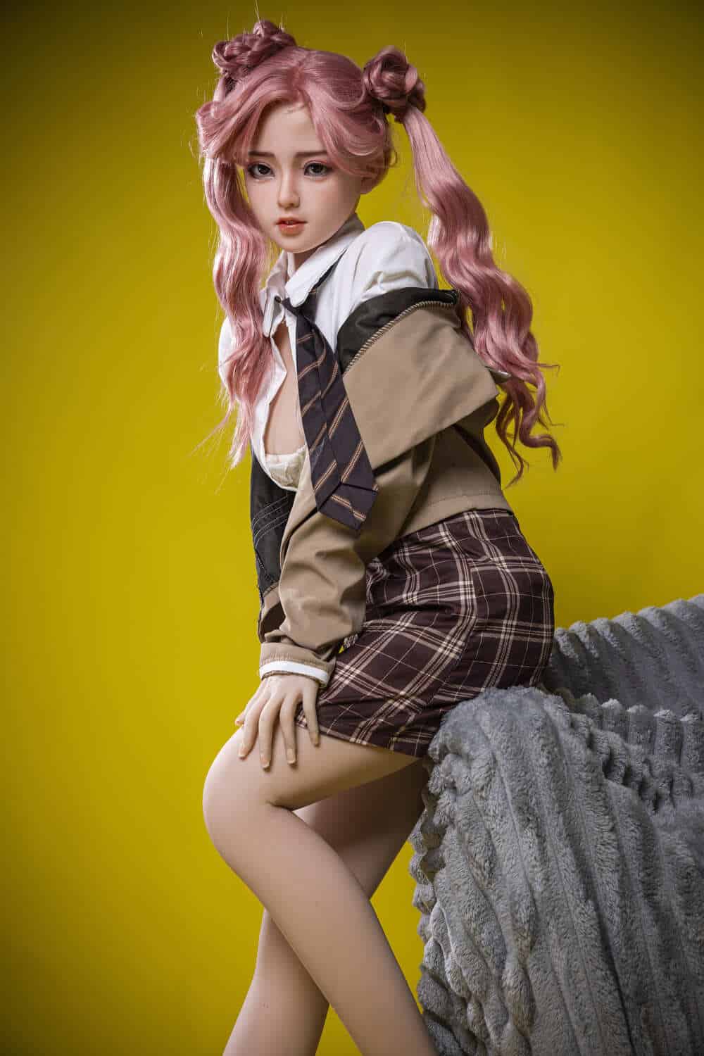 160cm/5ft3 D-cup Silicone Head Sex Doll – Xlan - Image 7