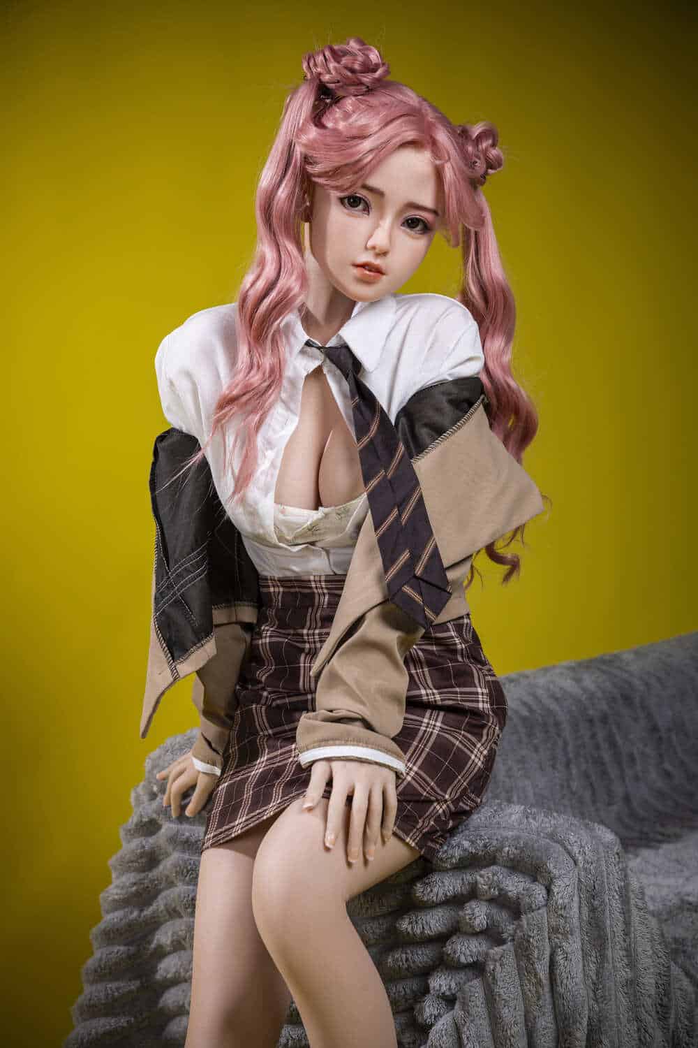 160cm/5ft3 D-cup Silicone Head Sex Doll – Xlan - Image 8
