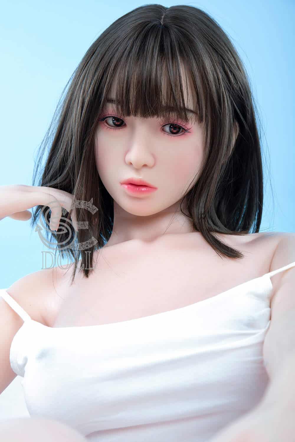 160cm/5ft3 E-cup Silicone Sex Doll – Pearl - Image 8