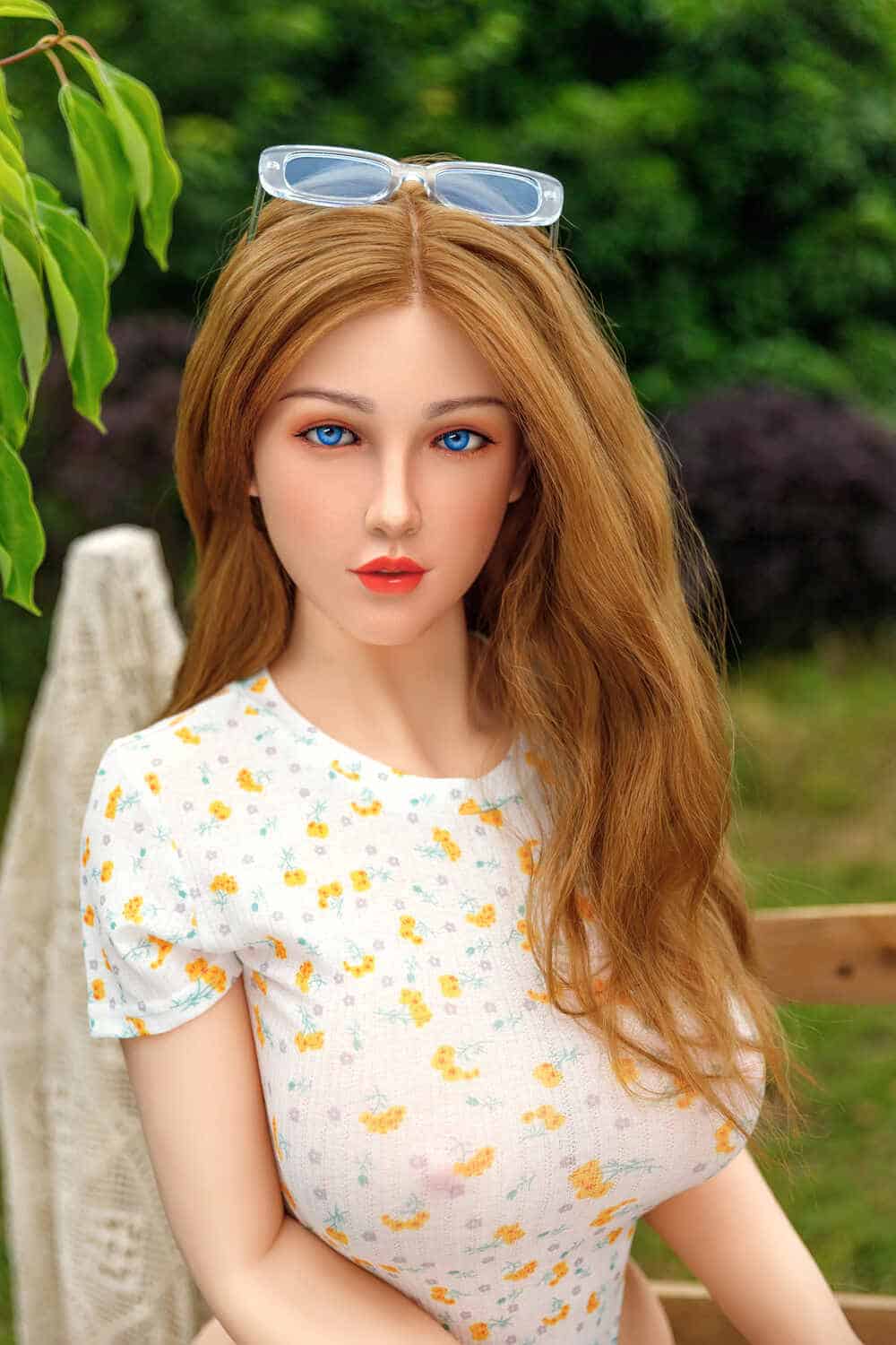 160cm/5ft3 G-cup Silicone Head Sex Doll – Florence Christ - Image 15