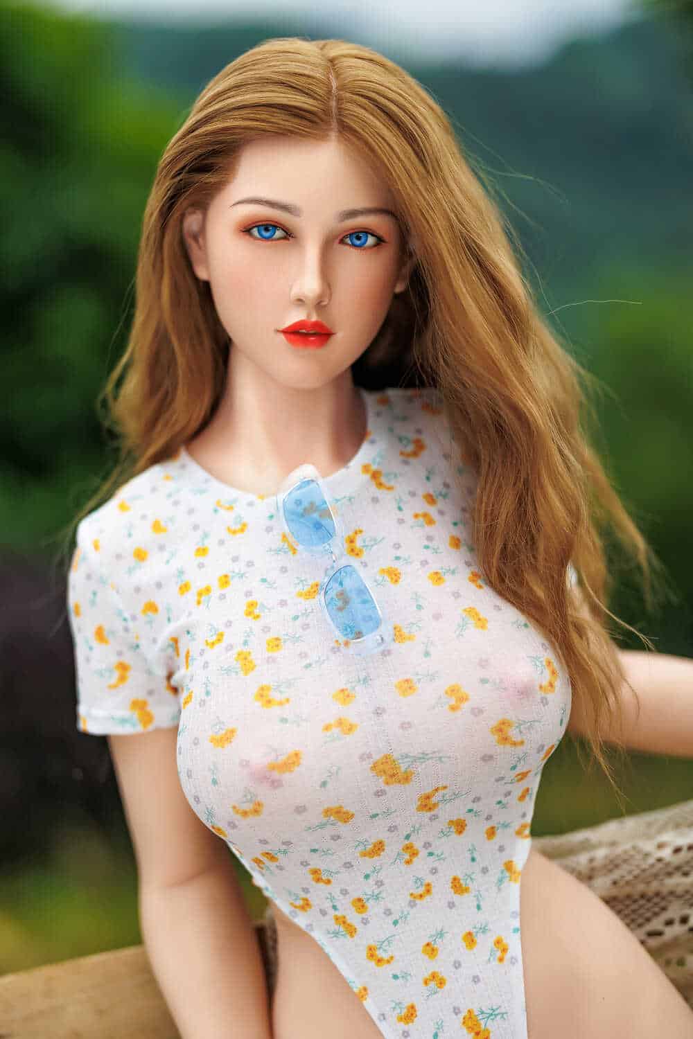 160cm/5ft3 G-cup Silicone Head Sex Doll – Florence Christ - Image 11