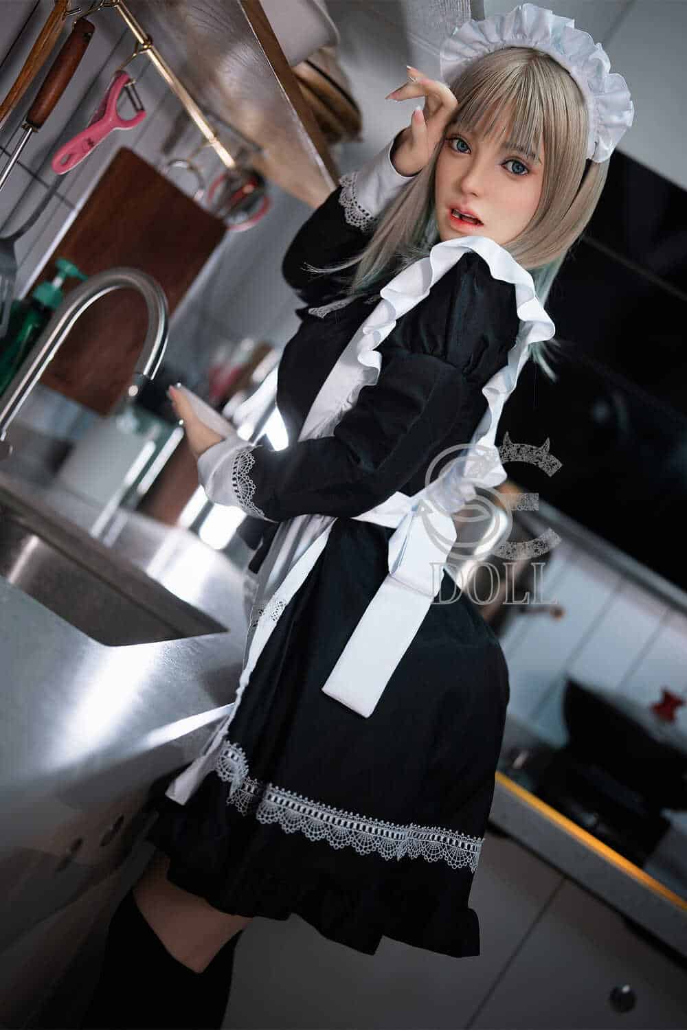 161cm/5ft3 E-cup Silicone Sex Doll – Vicky.H - Image 13