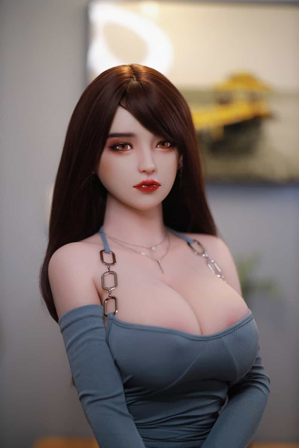 161cm/5ft3 E-cup Silicone Head Sex Doll – Anna Jasper - Image 8