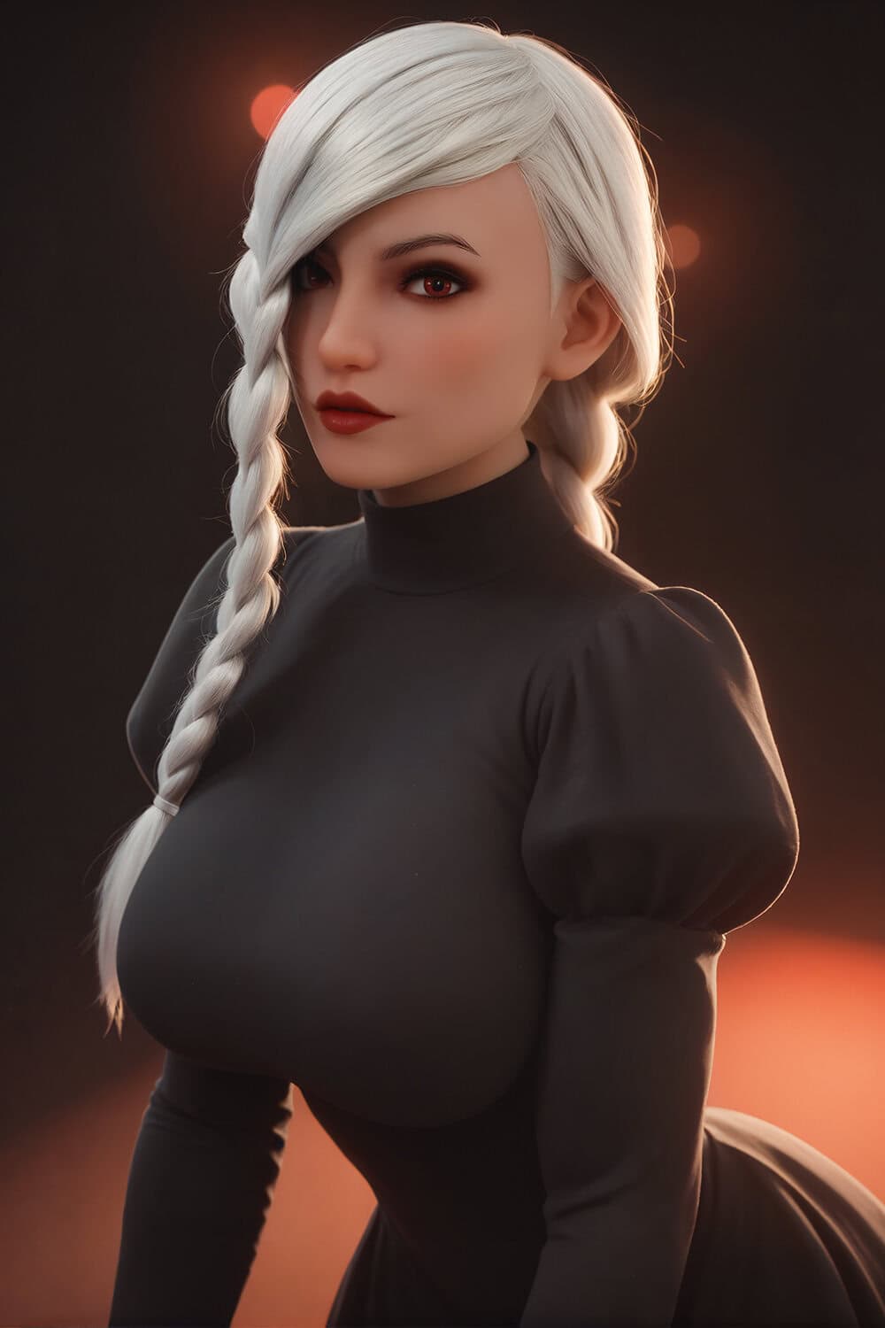 162cm/5ft4 H-cup Silicone Head Sex Doll – Anna.B - Image 13