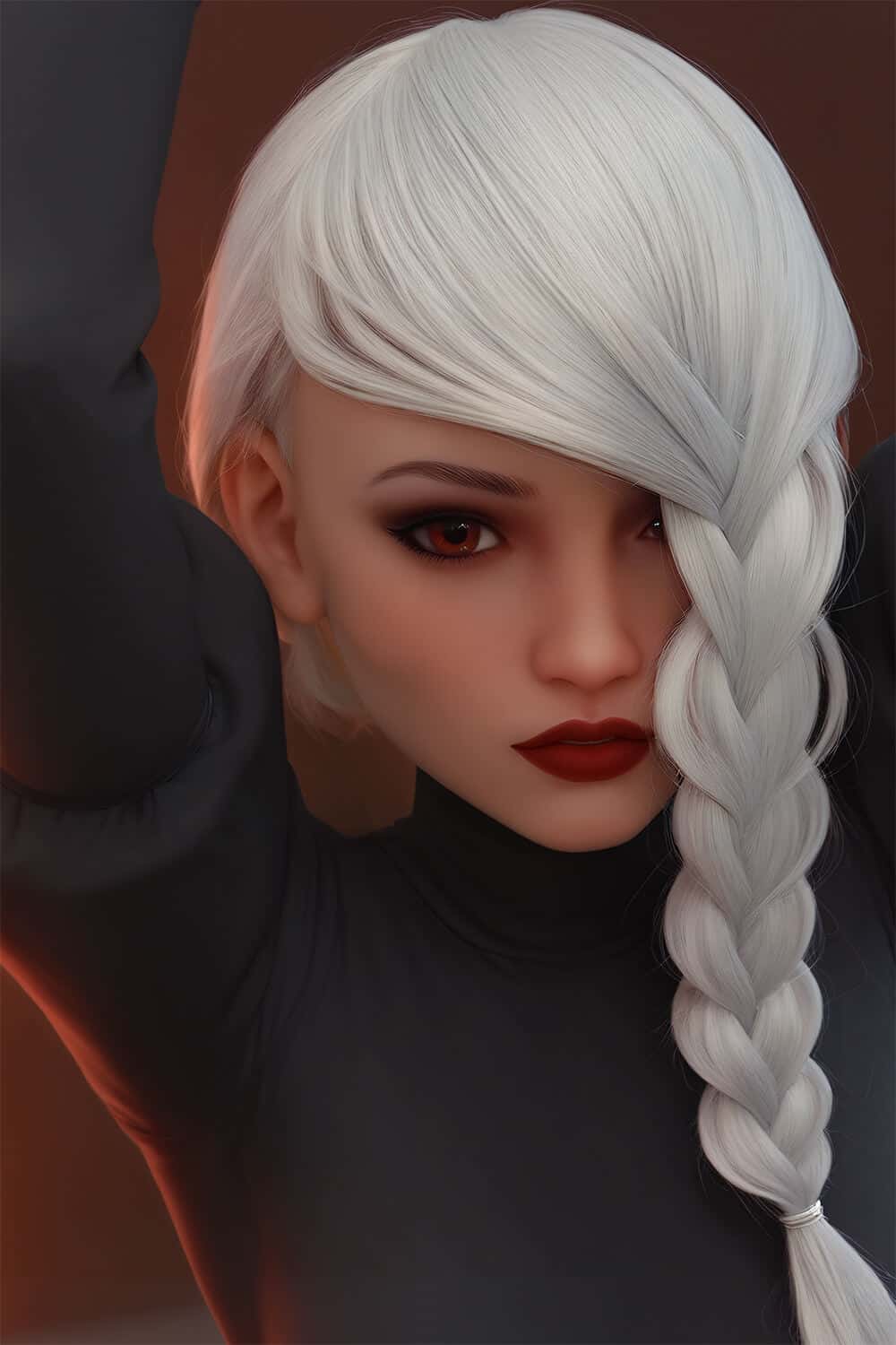 162cm/5ft4 H-cup Silicone Head Sex Doll – Anna.B - Image 7