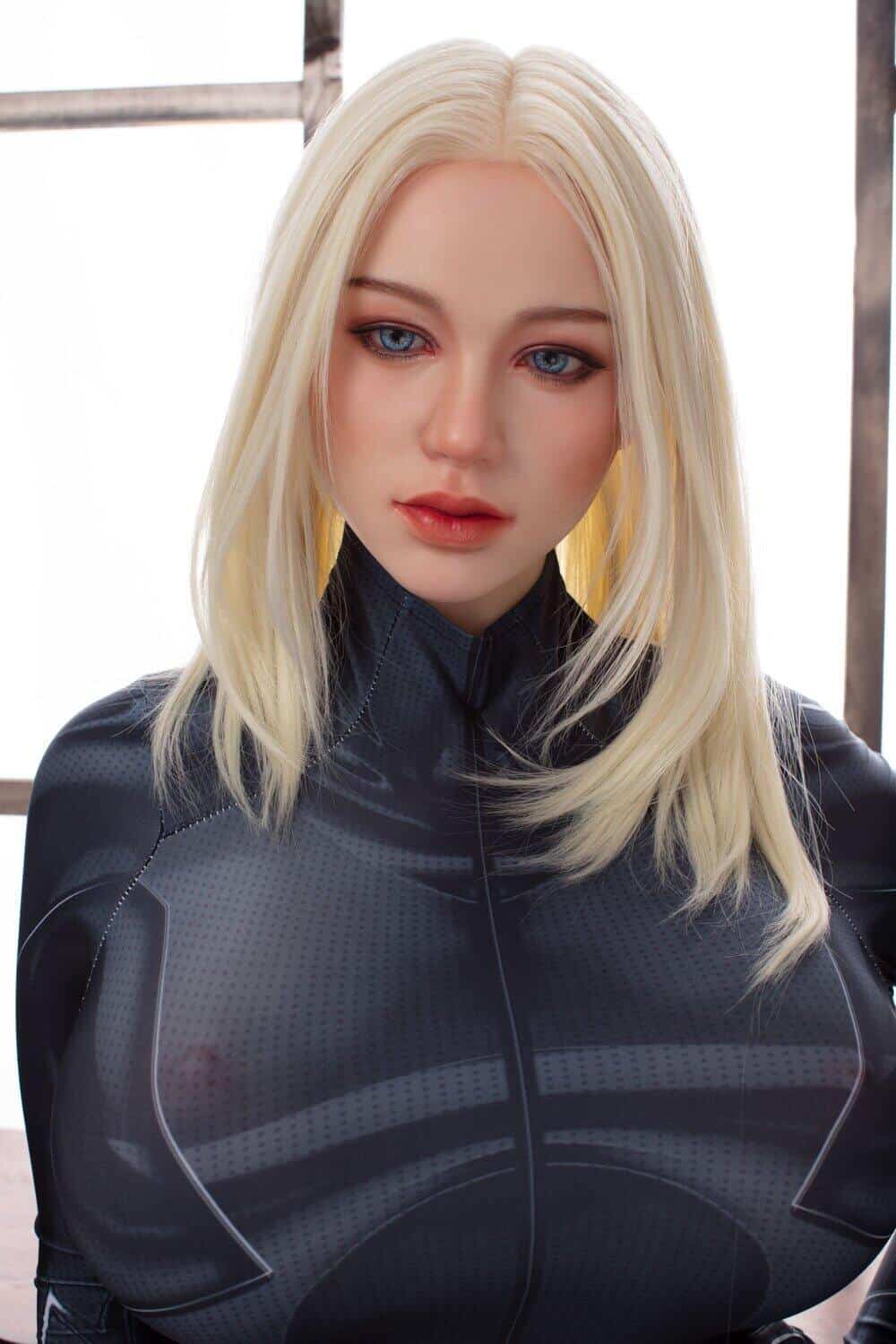 162cm/5ft4 J-cup Silicone Head Sex Doll – Thera - Image 8
