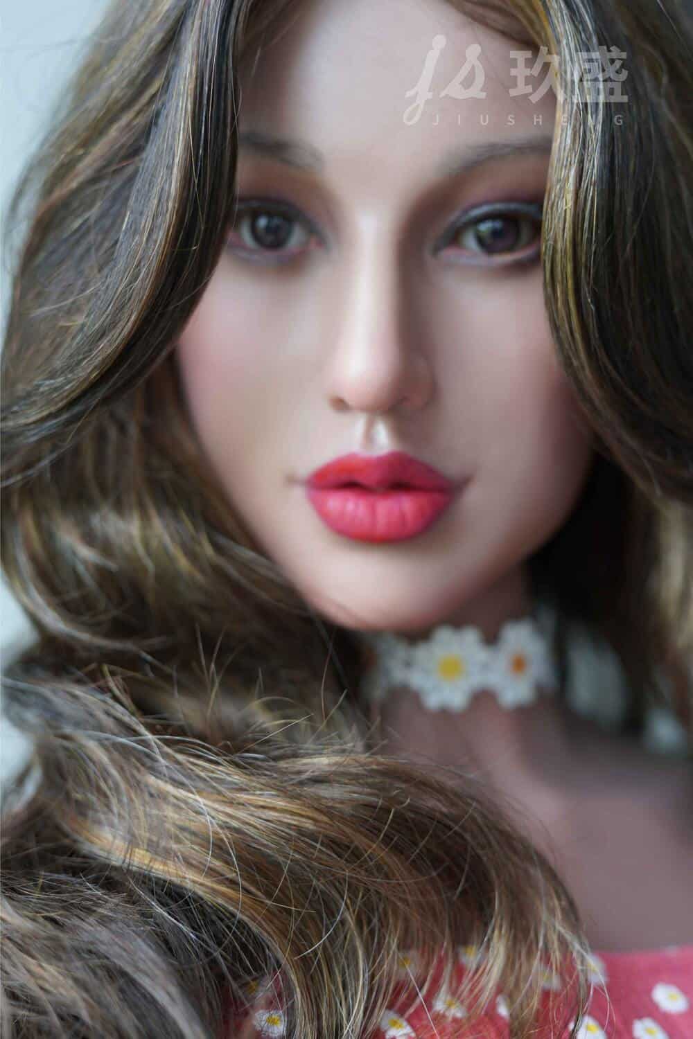 162cm/5ft4 E-cup Silicone Head Sex Doll – Gina - Image 3