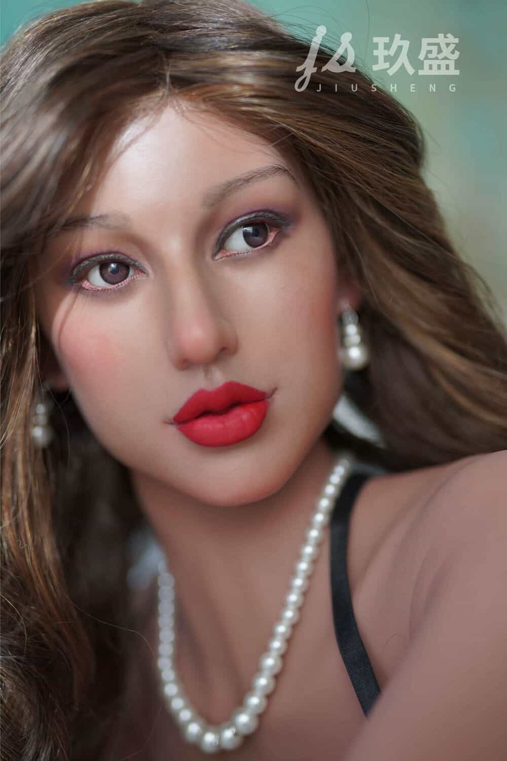 162cm/5ft4 E-cup Silicone Head Sex Doll – Gina - Image 11